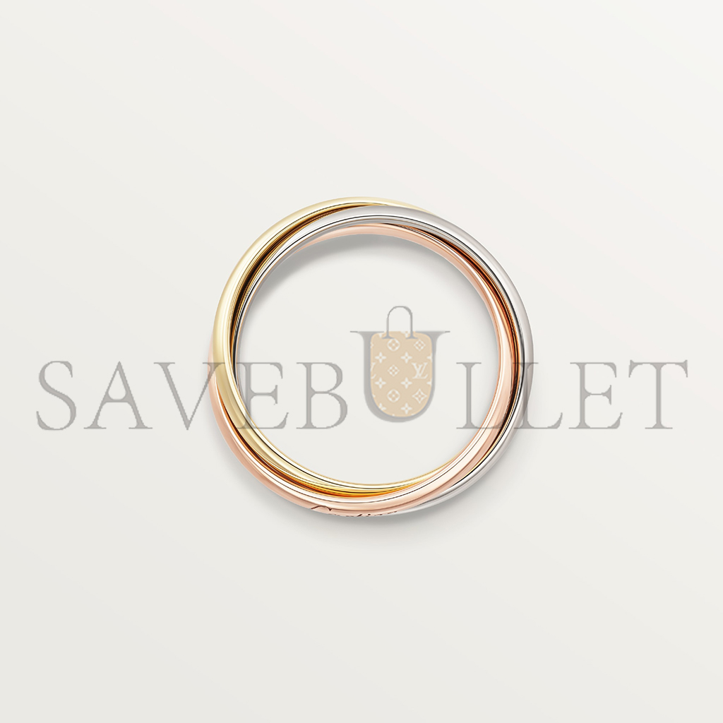 CARTIER TRINITY RING, SMALL MODEL B4235100