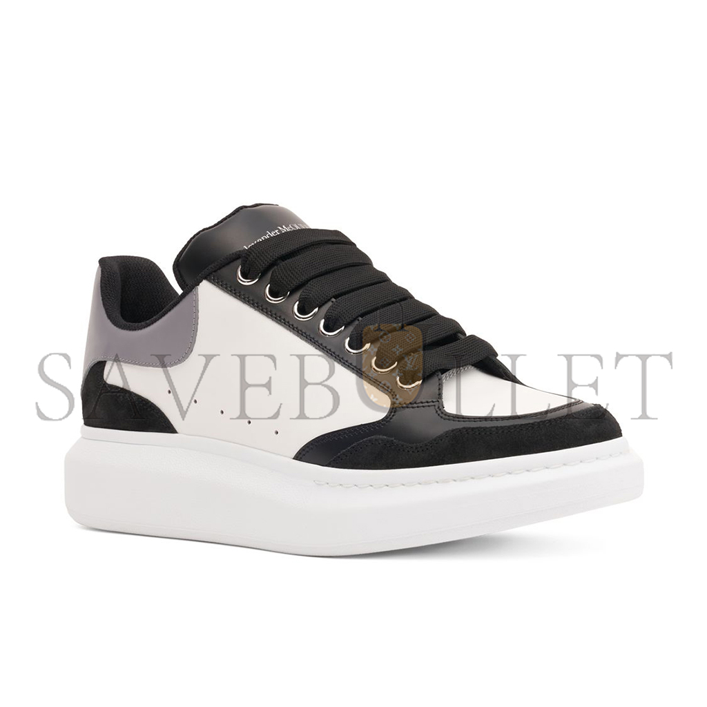 ALEXANDER MCQUEEN OVERSIZED TRAINER LEATHER SNEAKERS 757710WIA5V1142