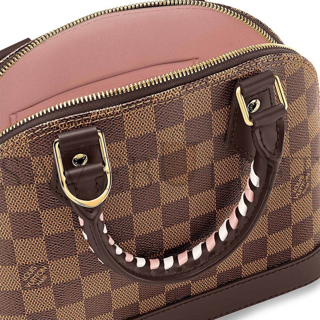 LOUIS VUITTON BRAIDED ALMA BB N40447 (23.6*17.5*11.4cm)