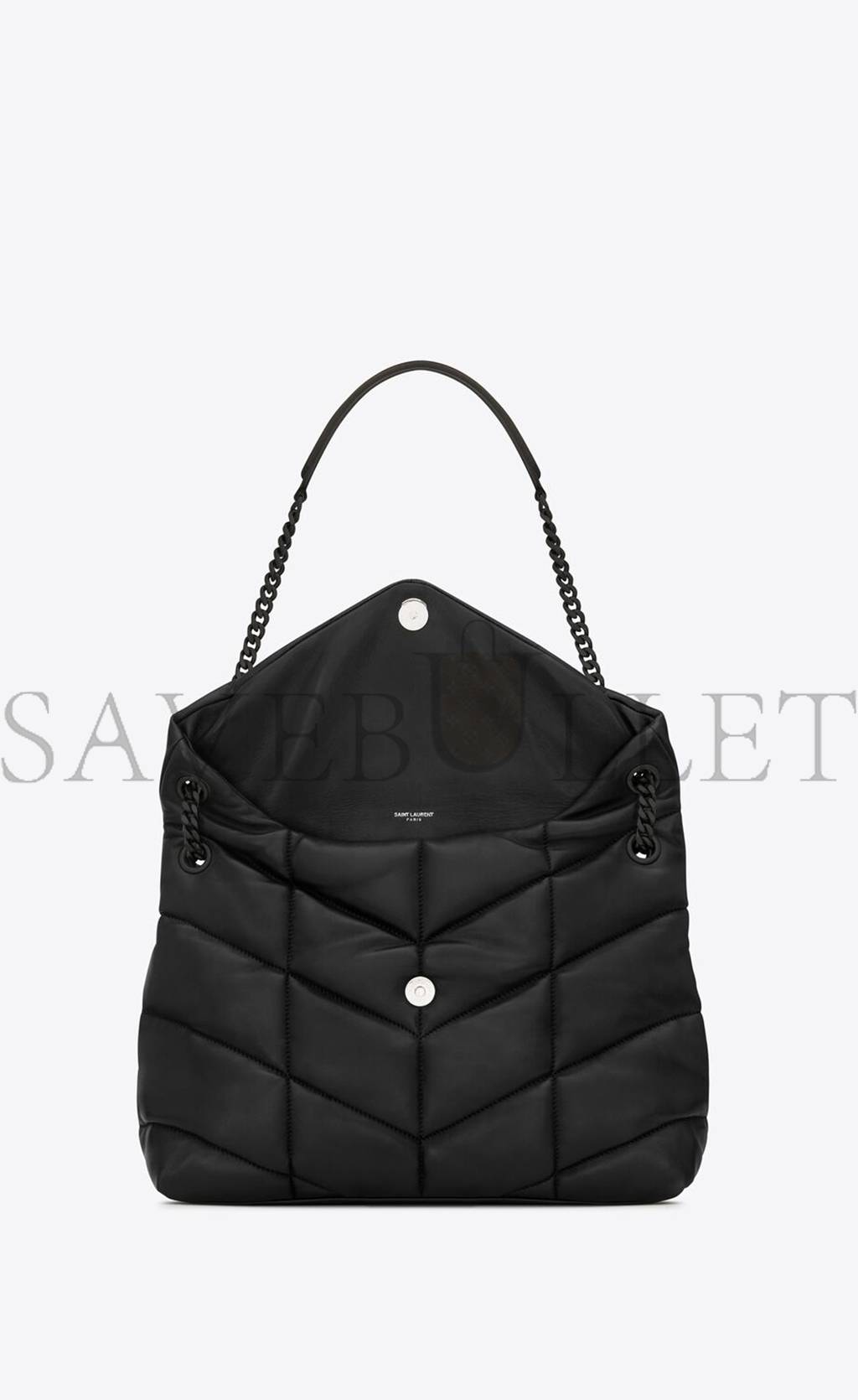 YSL PUFFER MEDIUM CHAIN BAG IN QUILTED LAMBSKIN 5774751EL081000 (35*23*13.5cm)